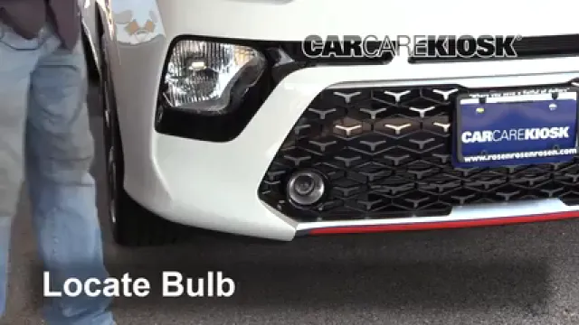 2020 Kia Soul LX 2.0L 4 Cyl. Éclairage Feu antibrouillard (remplacer l'ampoule)